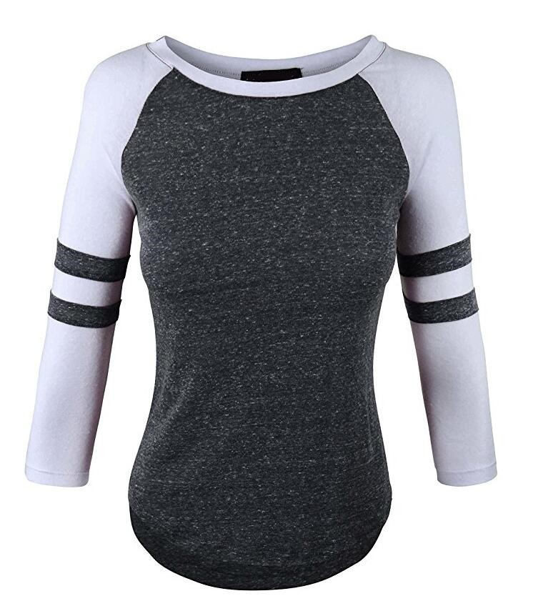 Wholesale Baseball Tees, 3 Quarter Sleeve Shirts