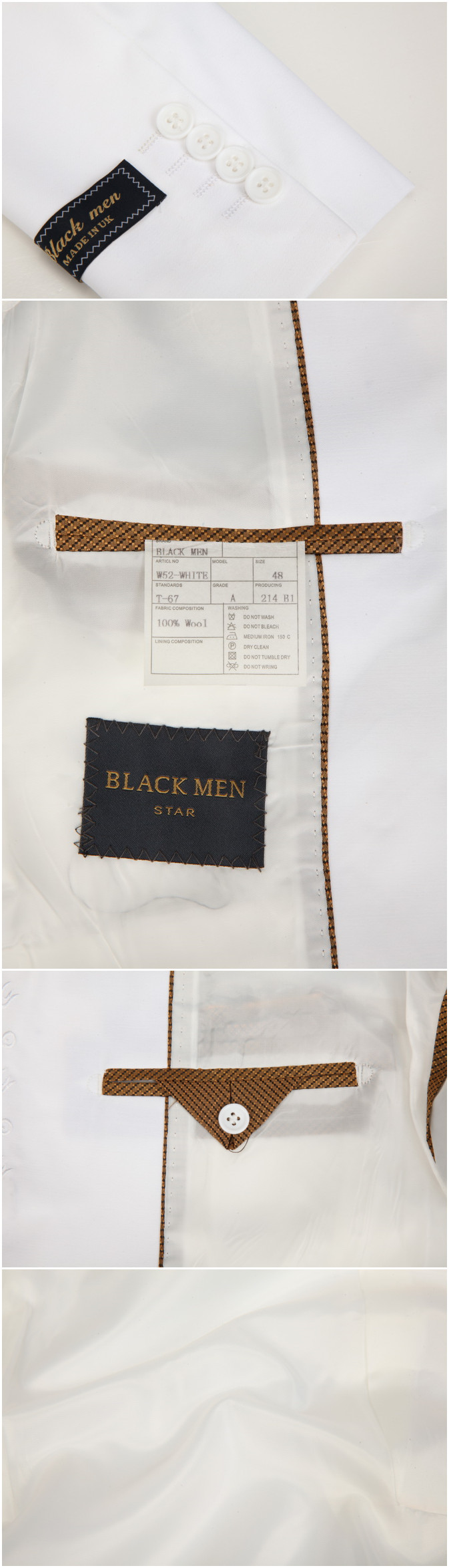 ウェディングドレスの新郎のスーツで黒人男性スーツ仕入れ・メーカー・工場