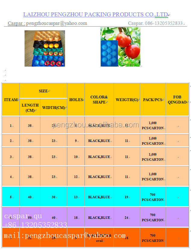 fruit and vegetable pp serving tray