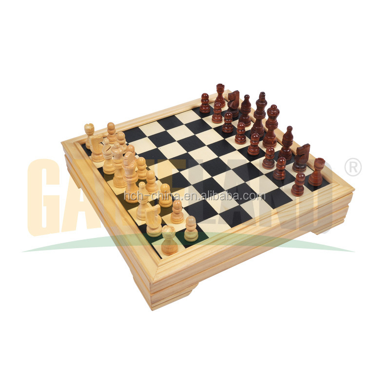 木製チェス ゲームセット デラックス 7 で 1木製マルチ ゲーム ボックス仕入れ・メーカー・工場