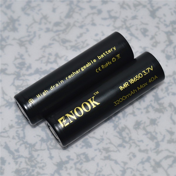 Enook充電式バッテリー18650 3200 mah 40a 3.7ボルトゴールデンリチウムイオンbatery 18650仕入れ・メーカー・工場