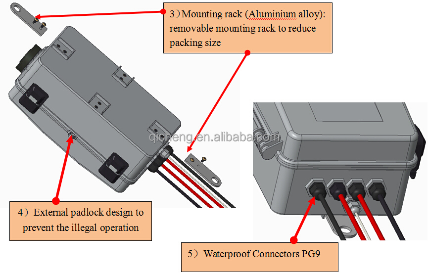 CJK100 Outdoor Lighting Control Box Lighting contactor LED Public