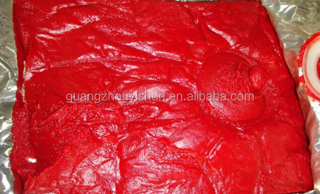 200L Brix 36-38% double concentrate bulk tomato paste in drum