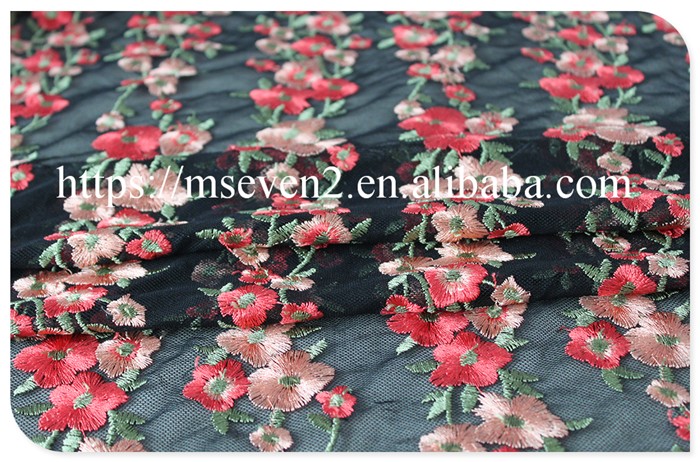 schiffli embroidery fabrics