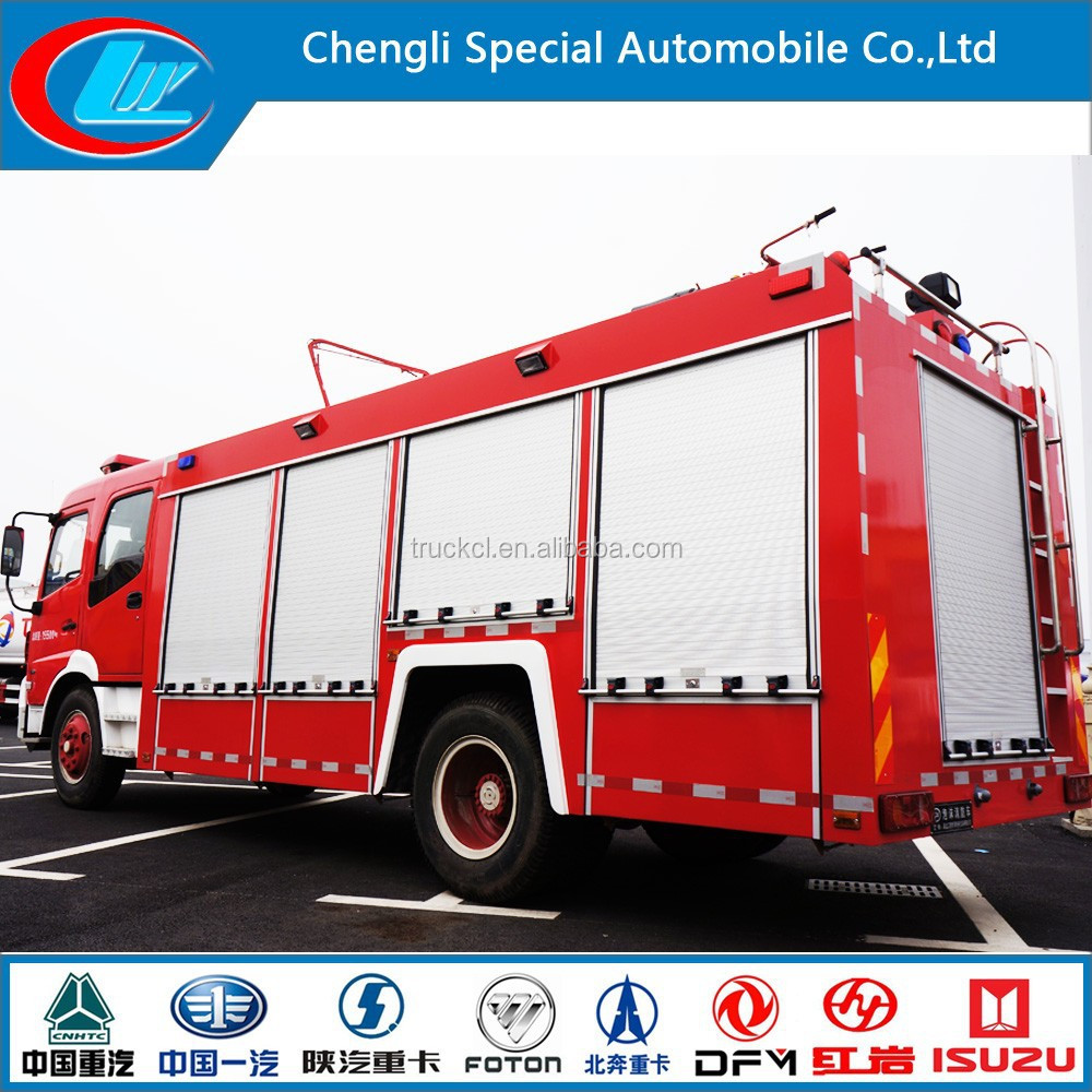 8000l dongfeng fire truck d15ton fire engines 6wheels 4x2