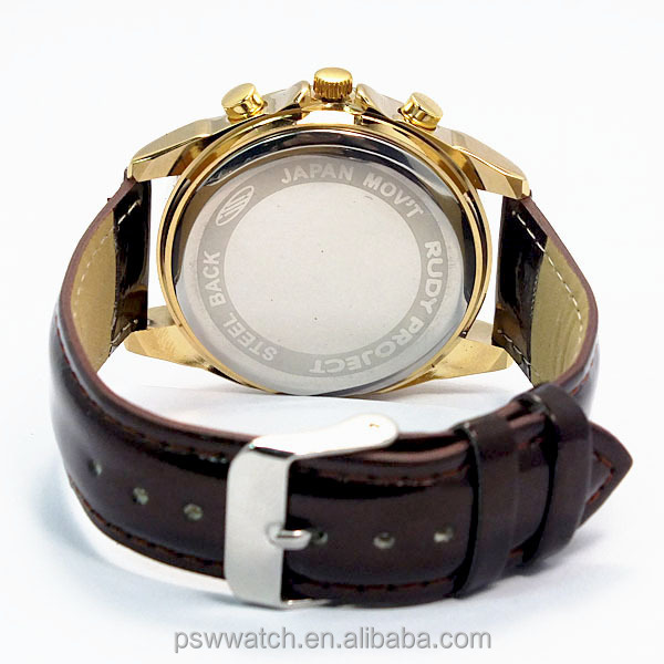 New arrival genuine leather wrist watch fashion quartz watch