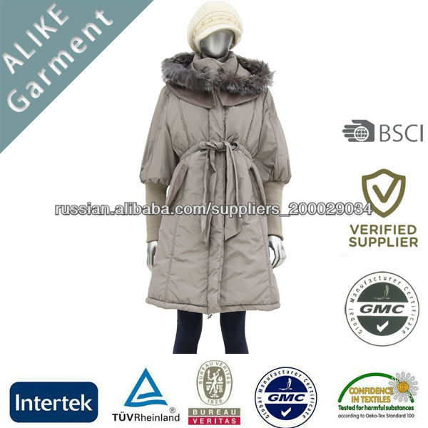 ALIKE 2014 Новый Поток Свободные Продлить зимние пальто Parka