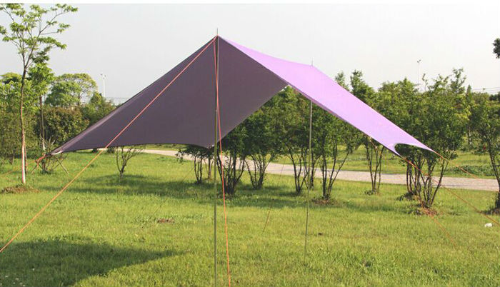フォールディングファブリック保護のキャンプテントの日陰の構造太陽日陰テント仕入れ・メーカー・工場