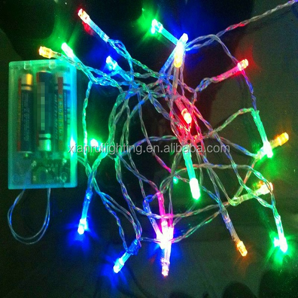 Holiday Lighting Christmas Decoration Led String Lights Battery Operated - Buy Led String Lights ...