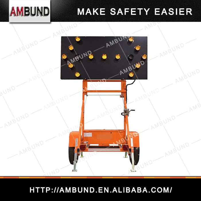 Trailer Mounted Arrow Board - .jpg