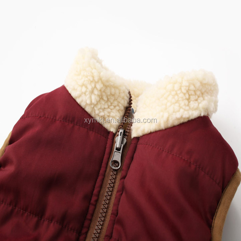 卸売子供の冬のコートの子供ノベルティファッション袖なしのジャケット仕入れ・メーカー・工場