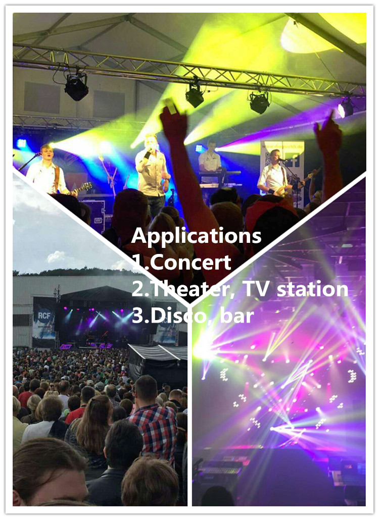 18pcs led par stage lighting/colorful led dj lightf for sale