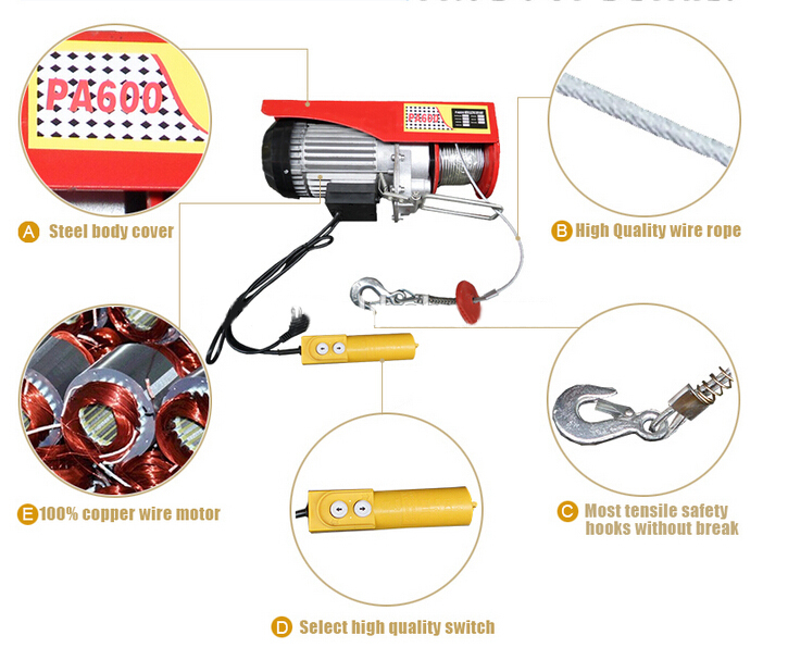 Hgs B-200 Micro Electric Hoist - Buy Micro Electric Hoist,Hgs B-200