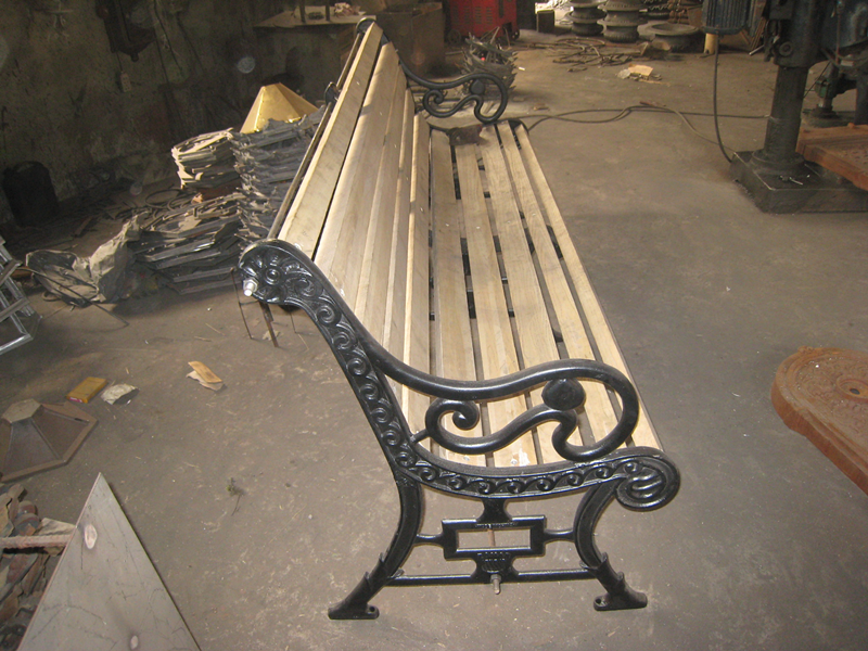 Classic Wooden And Cast Iron Settle Street Bench Park Bench Buy