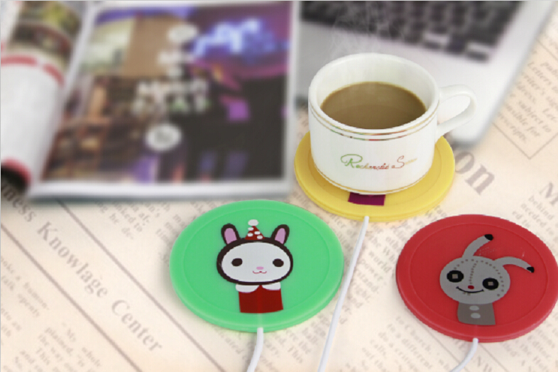 New product usb silicone cup warmer pad