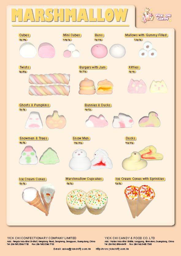 mini marshmallow, mallow cubes
