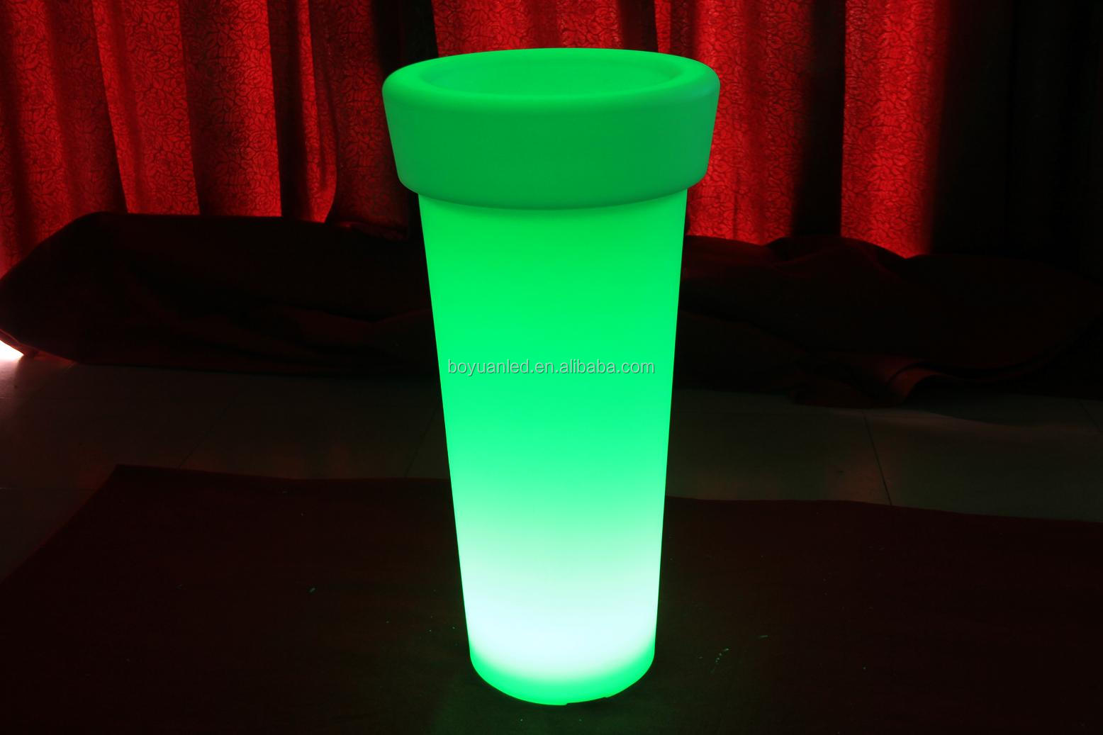 点灯しているledアイスバケット、 ledの植木鉢問屋・仕入れ・卸・卸売り