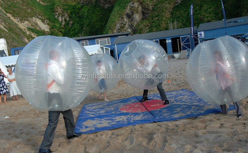 2014 Factory outlet custom color bubble football soccer