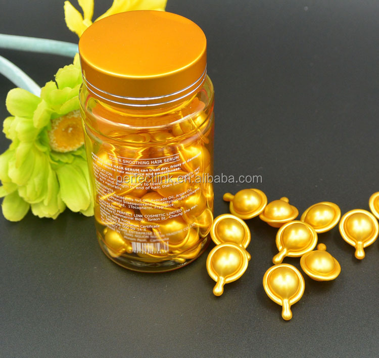 Private Label Hair Quality Argan Oil Hair Care Serum Capsule Buy