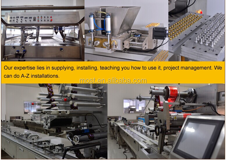 C0153 high capacity automatic chocolate bar machine