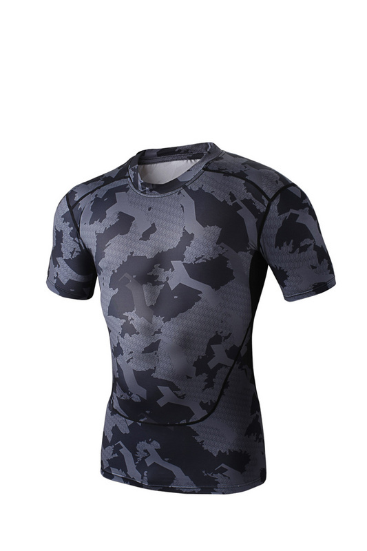 ジムマッスルフィットスパンデックスt- シャツ、 の筋肉のプリントtシャツ、 昇華のtシャツコミック仕入れ・メーカー・工場