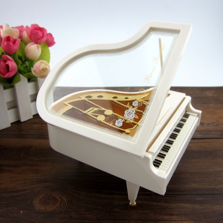 新しいデザインn2602015スタイルの白いピアノオルゴール仕入れ・メーカー・工場