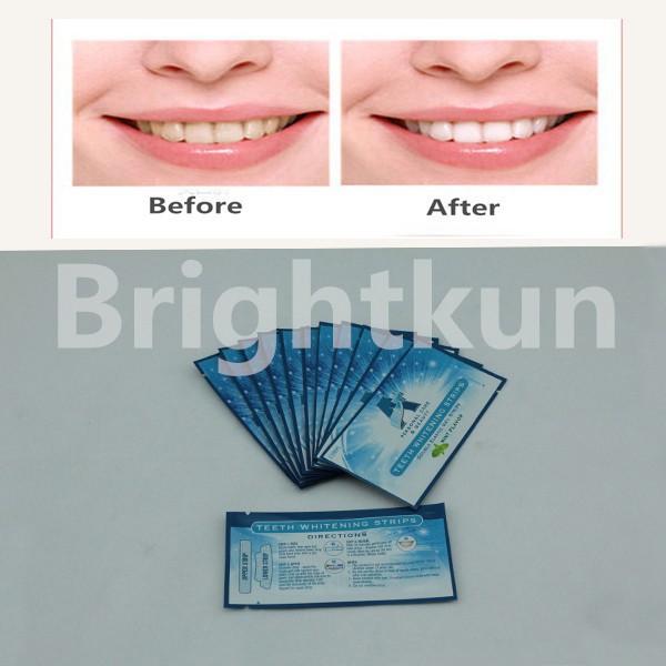 Ce 6% Hydrogen Peroxide Teeth Whitening Strips,Good Effect As Crest 3d 