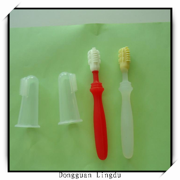 シリコーンゴムの赤ちゃんの歯ブラシとプラスチック歯ブラシケース 問屋・仕入れ・卸・卸売り