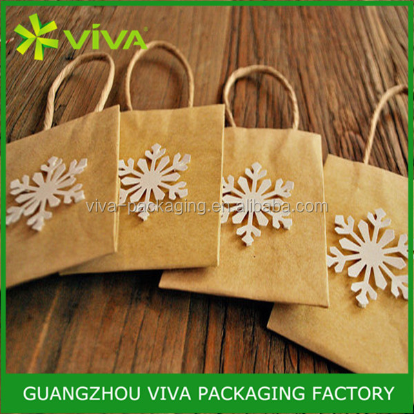 Full Color Printing Brown brown kraft paper tea bags