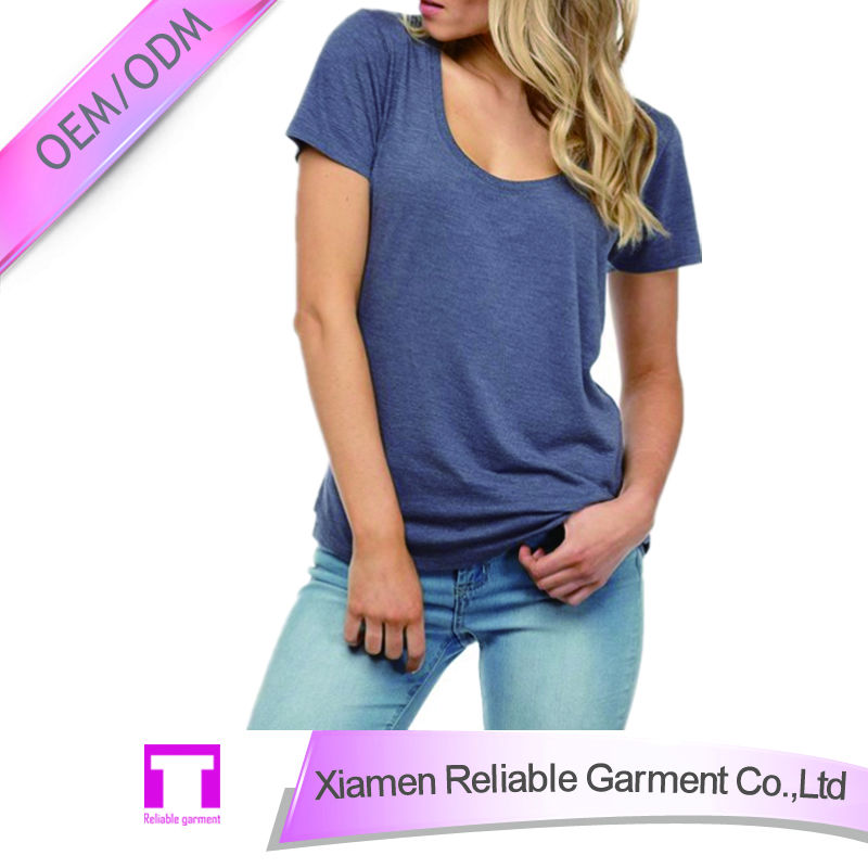 女性のプレインt- シャツ180gsm/バルク卸売半袖t- シャツ/tシャツの綿プロモーション問屋・仕入れ・卸・卸売り