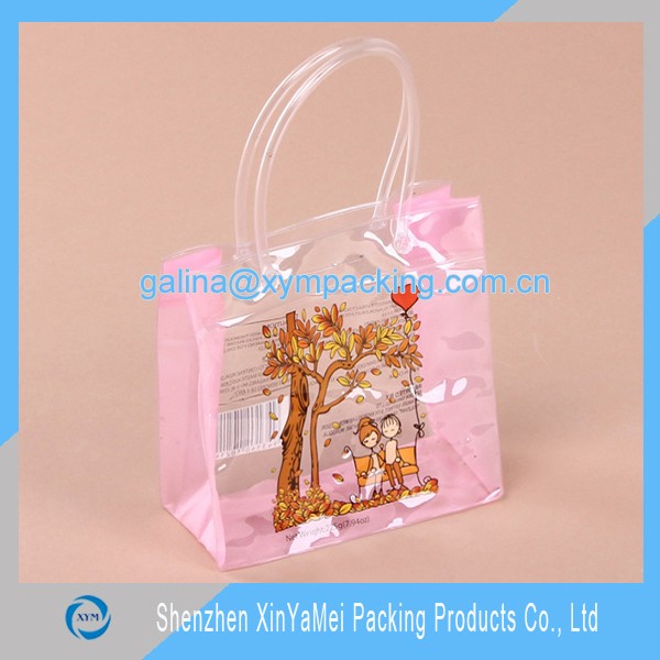 Factory custom promotion pvc wine bag