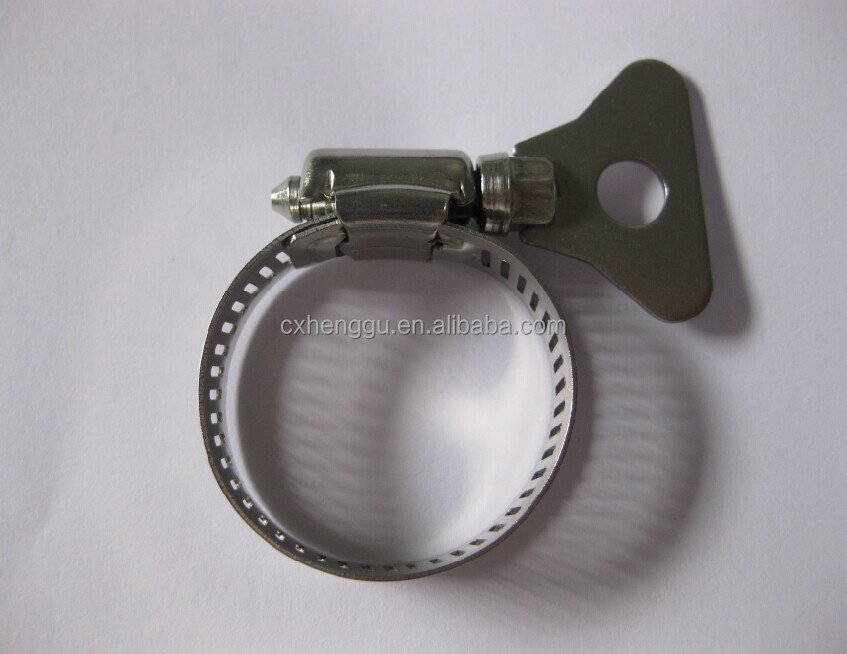 Garden Hose Clamp,Pipe Clamp With Handle/amerian Type Hose Clip /key