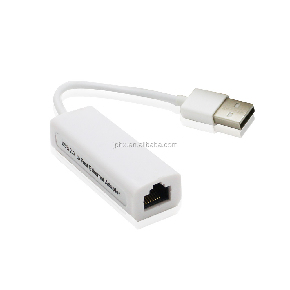 ethernet 10/100 wired network usb adapter to lan rj45 card