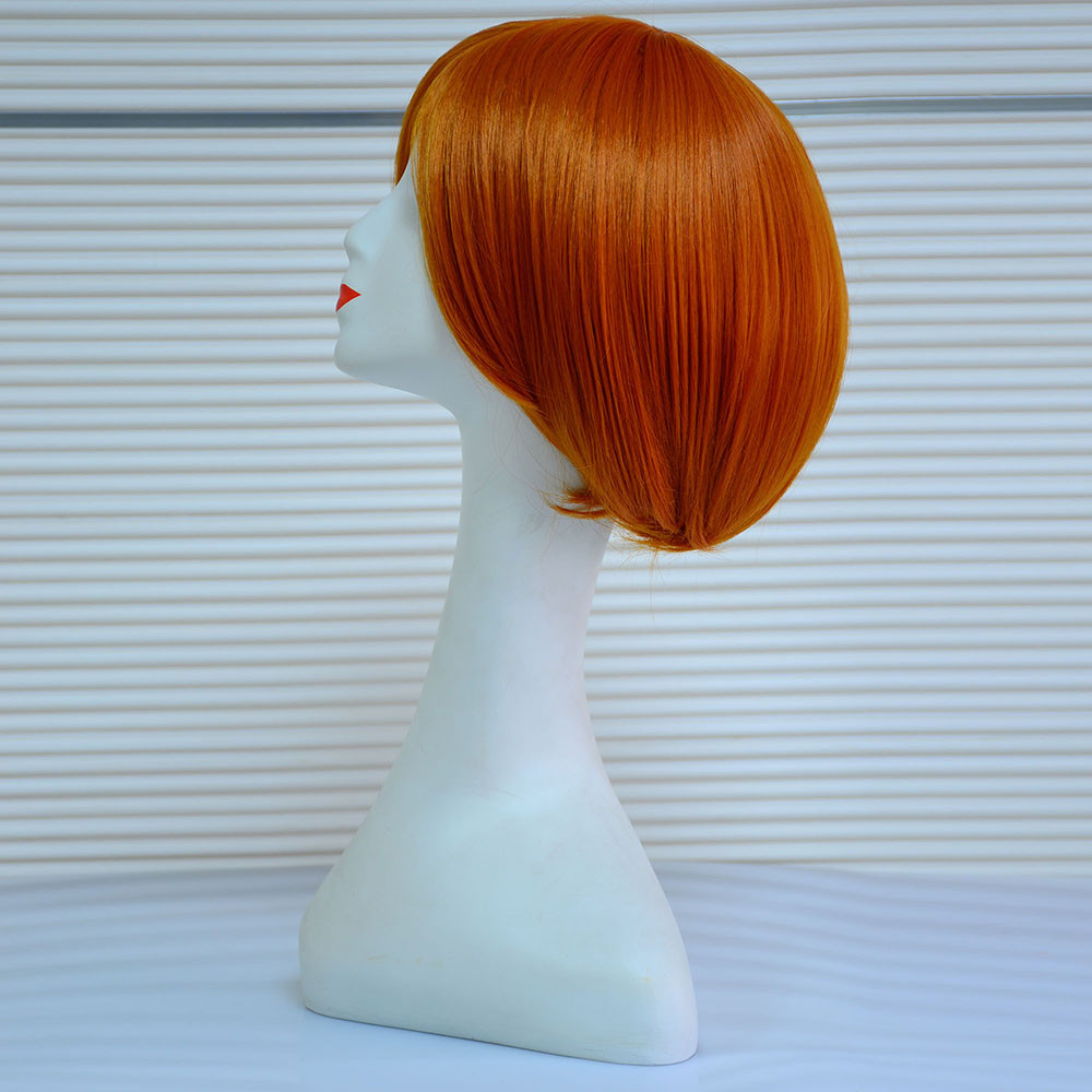 2016安いファッション人工毛かつら赤色コスプレパーティーかつら用卸売 問屋・仕入れ・卸・卸売り