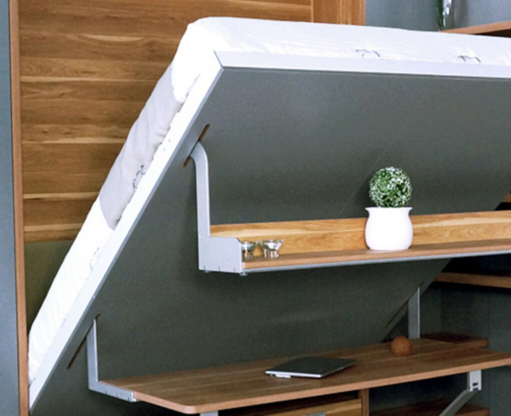 Folding Wall Bed,Hidden Wall Bed,Murphy Bed With Sofa,Furniture Buy
