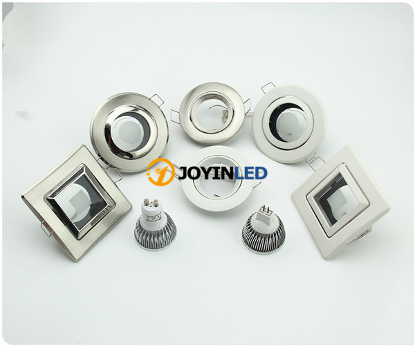霜の天井のランプホルダーホワイト凹型led屋内gu10/mr16ledスポットライト器具仕入れ・メーカー・工場
