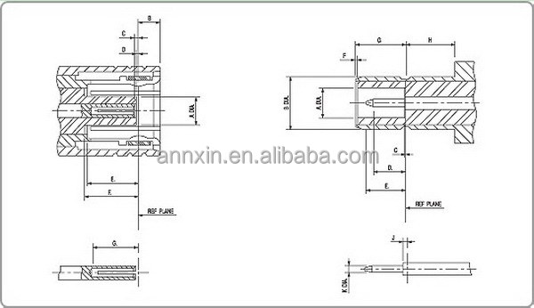 New hot selling smb micro-strip rf connector仕入れ・メーカー・工場