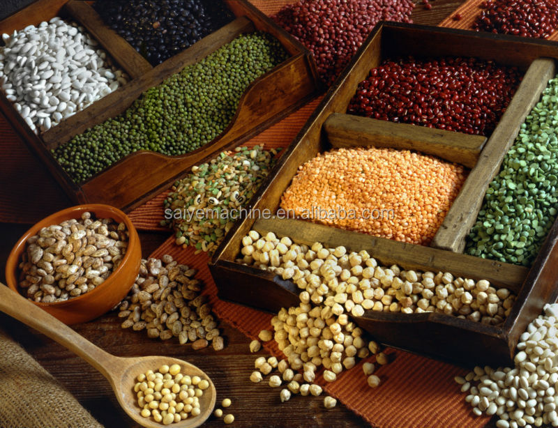 high quality dry type soybean peeling machine
