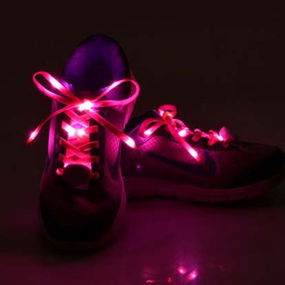 簡単なソフトナイロン靴ひもledライト靴ひもダンス高の人格のパーティー7sl006色led点滅パーティの付属品仕入れ・メーカー・工場
