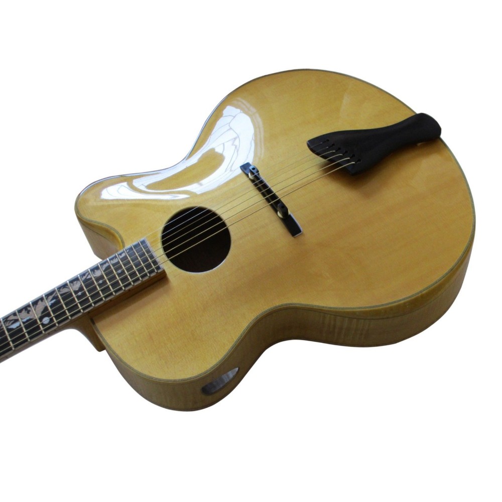 18インチyunzhi完全手作り木製ジャズギターでアームレスト仕入れ・メーカー・工場