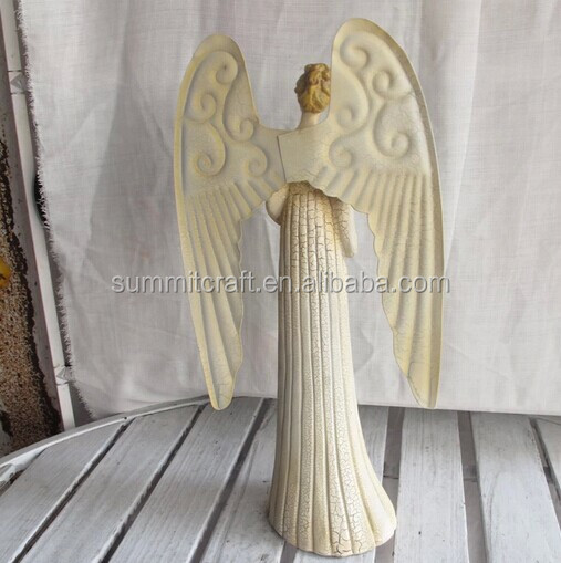 欧美を持つ樹脂の天使お土産フラワー初聖体拝領式のドレス仕入れ・メーカー・工場