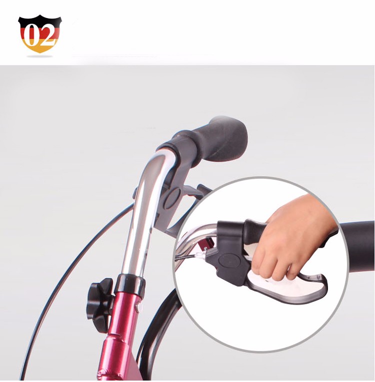 Easily Squeeze And Release Hand Brakes Come With Locking Mechanism