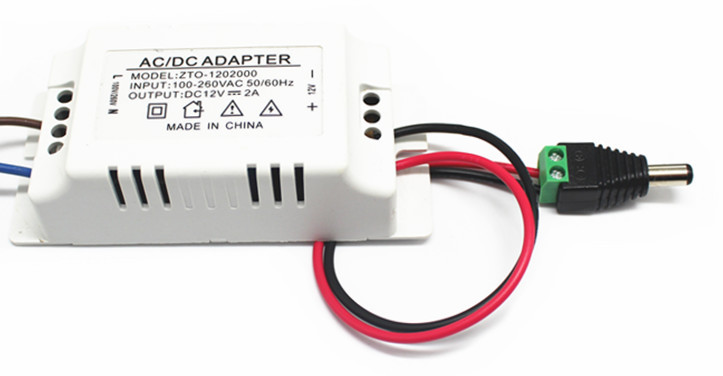 12v2ピンターミナルアダプタミリメートルto2.1* 5.5cctvカメラ用dc電源プラグ仕入れ・メーカー・工場