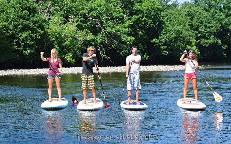 best seller water sports 11" 32" pvc inflatable stand up paddle
