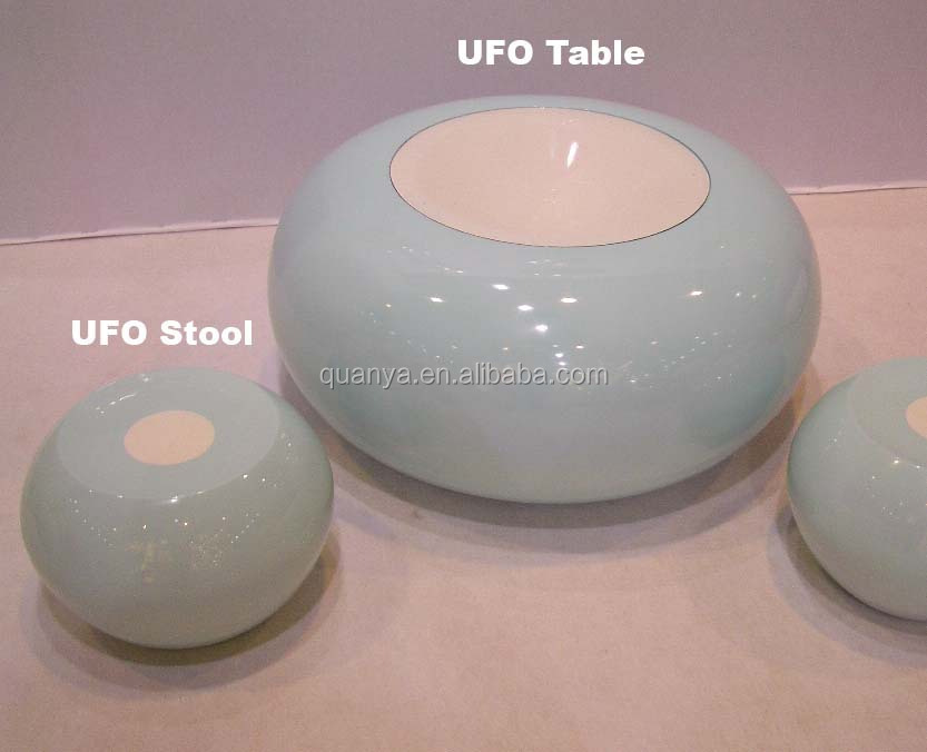 モダンなリビングルーム/高quanlityグラスファイバーufoのコーヒーテーブル仕入れ・メーカー・工場