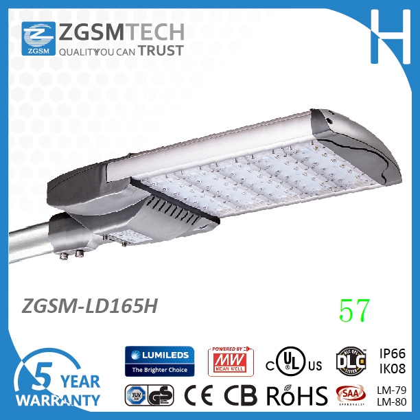 165 W замена 400W HID LED уличный светильник с CE, RoHS