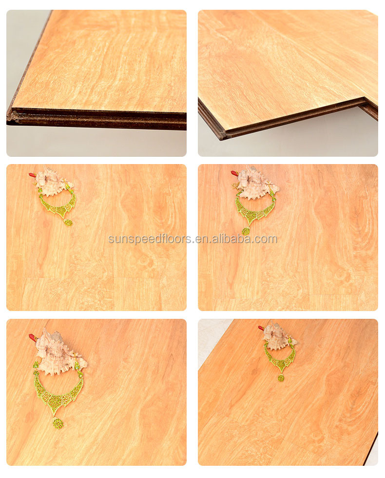 Colours Dolce Caramel High Gloss Walnut Effect Laminate Flooring 303 Indoor Usage Best Eco Laminate Flooring