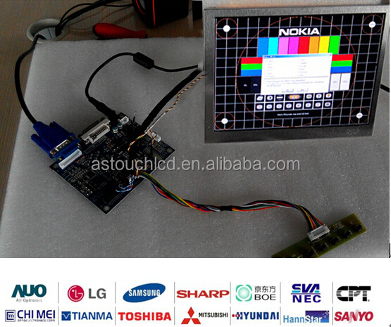 AUO industrial displays G156XW01 V0/V1 programmable tft lcd panel for touch screen kiosk