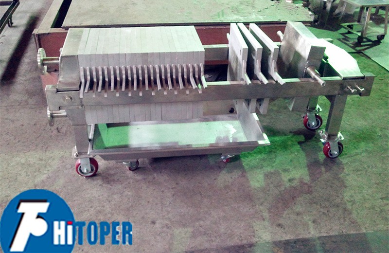 manufacturers of food processing equipment stainless steel filter press for solid-liquid separation in food plant