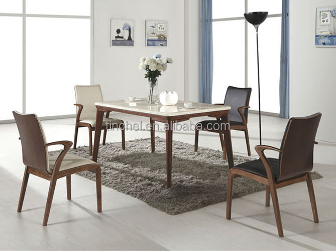Moderna de madera maciza comedor set/sillas de comedor conjunto de ...